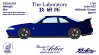 Thumbnail for PRE ORDER The Laboratory 1:64 Garage Active R33 Widebody Concept A