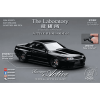 Thumbnail for PRE ORDER The Laboratory 1:64 Garage Active Widebody R32 Pure Black