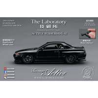 Thumbnail for PRE ORDER The Laboratory 1:64 Garage Active Widebody R32 Pure Black