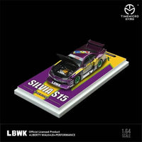 Thumbnail for PRE-ORDER Time Micro 1:64 LBWK Nissan Silvia S15 Gift Box Edition