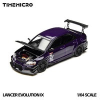 Thumbnail for PRE-ORDER Time Micro 1:64 Mitsubishi Lancer Evolution IX Midnight Purple
