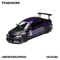 Thumbnail for PRE-ORDER Time Micro 1:64 Mitsubishi Lancer Evolution IX Midnight Purple