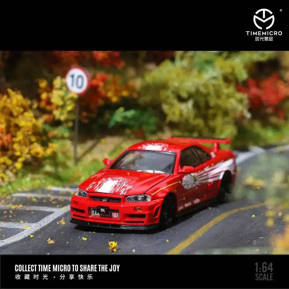 PRE-ORDER Time Micro 1:64 Nissan R34 GTR Z Tune Fast & Furious