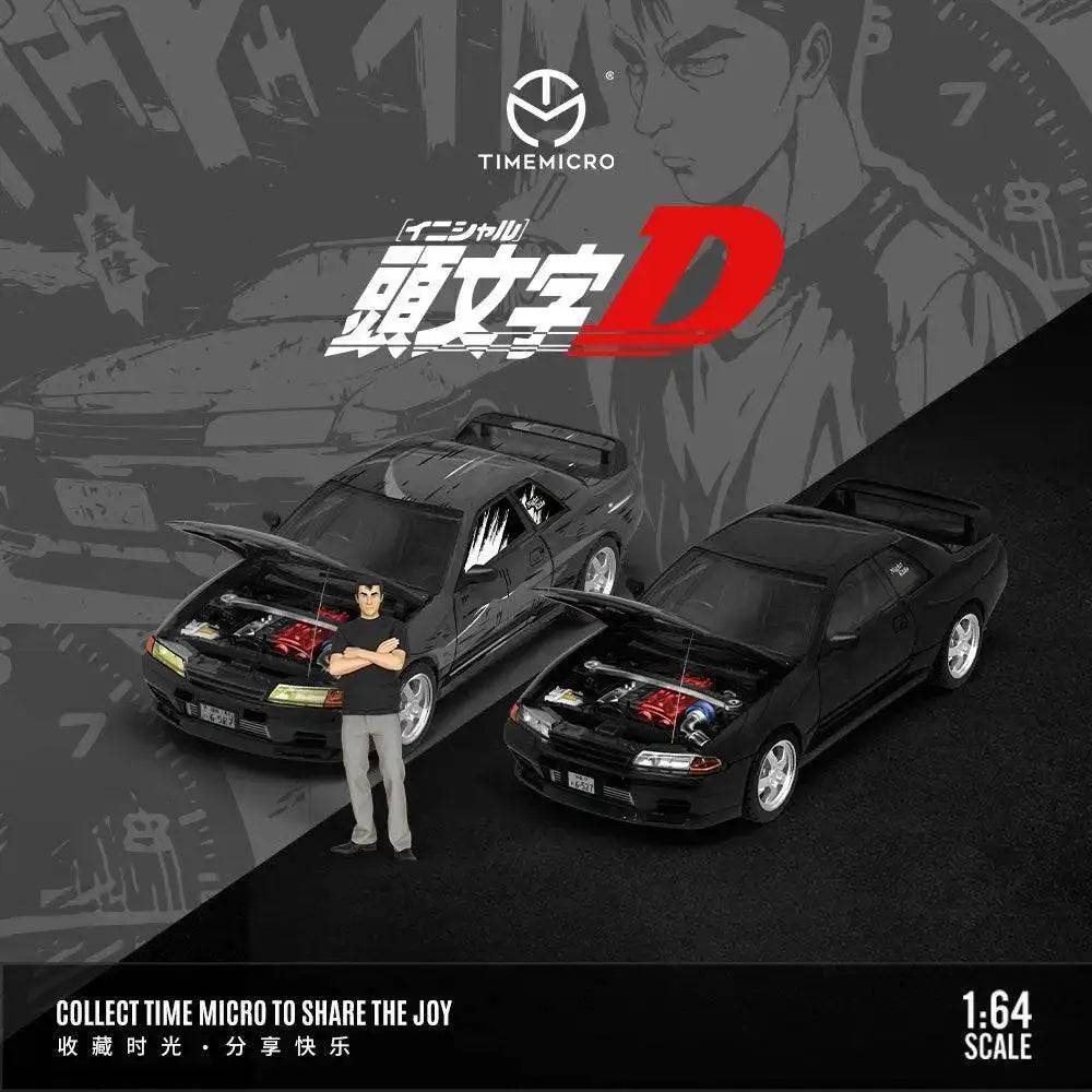 PRE-ORDER Time Micro 1:64 Nissan Skyline R32 GTR Initial D