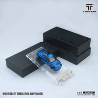 Thumbnail for PRE-ORDER Time Top 1:64 Nissan Skyline GT-R R34 Full Carbon Blue