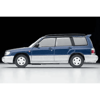 Thumbnail for PRE-ORDER Tomica Limited Vintage LV-N327a Subaru Forester Navy Blue/Gray 1997