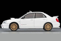 Thumbnail for PRE-ORDER Tomica Limited Vintage LV-N337a Subaru Impreza WRX STi spec C white 2003 model