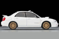 Thumbnail for PRE-ORDER Tomica Limited Vintage LV-N337a Subaru Impreza WRX STi spec C white 2003 model