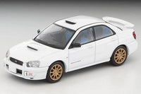 Thumbnail for PRE-ORDER Tomica Limited Vintage LV-N337a Subaru Impreza WRX STi spec C white 2003 model