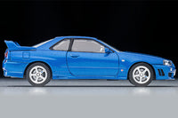 Thumbnail for PRE-ORDER Tomica Limited Vintage Neo 1:64 2000 Nissan Skyline 25GT-T Blue w Optional Parts