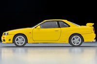 Thumbnail for PRE-ORDER Tomica Limited Vintage Neo 1:64 2000 Nissan Skyline 25GT-T Yellow w Optional Parts
