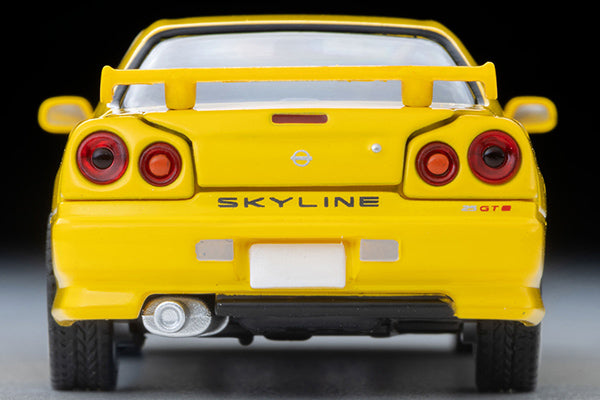 PRE-ORDER Tomica Limited Vintage Neo 1:64 2000 Nissan Skyline 25GT-T Yellow w Optional Parts