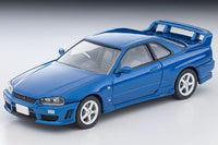 Thumbnail for PRE-ORDER Tomica Limited Vintage Neo 1:64 2000 Nissan Skyline 25GT-T Blue w Optional Parts