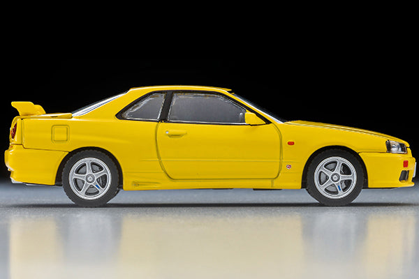 PRE-ORDER Tomica Limited Vintage Neo 1:64 2000 Nissan Skyline 25GT-T Yellow w Optional Parts