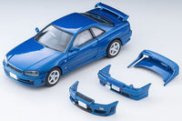 Thumbnail for PRE-ORDER Tomica Limited Vintage Neo 1:64 2000 Nissan Skyline 25GT-T Blue w Optional Parts