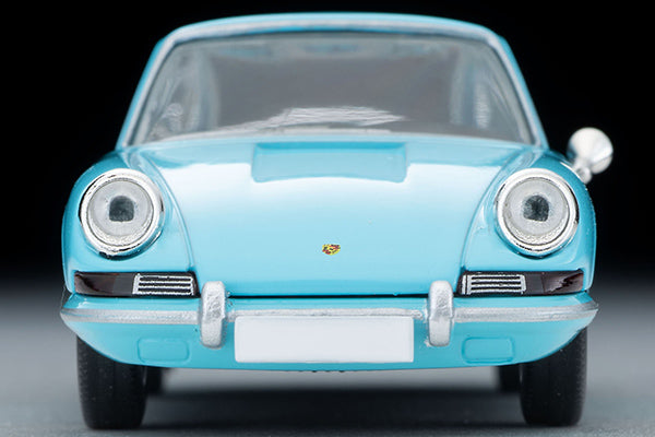 Tomica Limited Vintage Neo LV-110c Porsche 911 1965 – side profile view, light blue period-correct paint finish