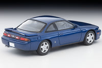 Thumbnail for PRE-ORDER Tomica Limited Vintage Neo LV-N333c: 1995 Nissan Silvia K’s Aero Purplish Blue