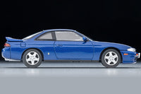 Thumbnail for PRE-ORDER Tomica Limited Vintage Neo LV-N333c: 1995 Nissan Silvia K’s Aero Purplish Blue