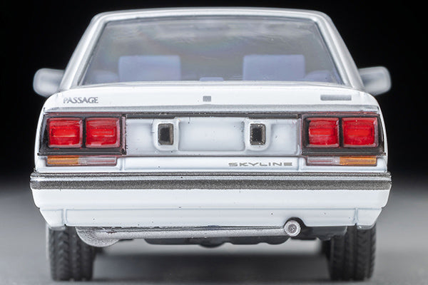 PRE-ORDER Tomica Limited Vintage Neo LV-N351a Nissan Skyline 4-door HT 1800 Passage white 1985 model