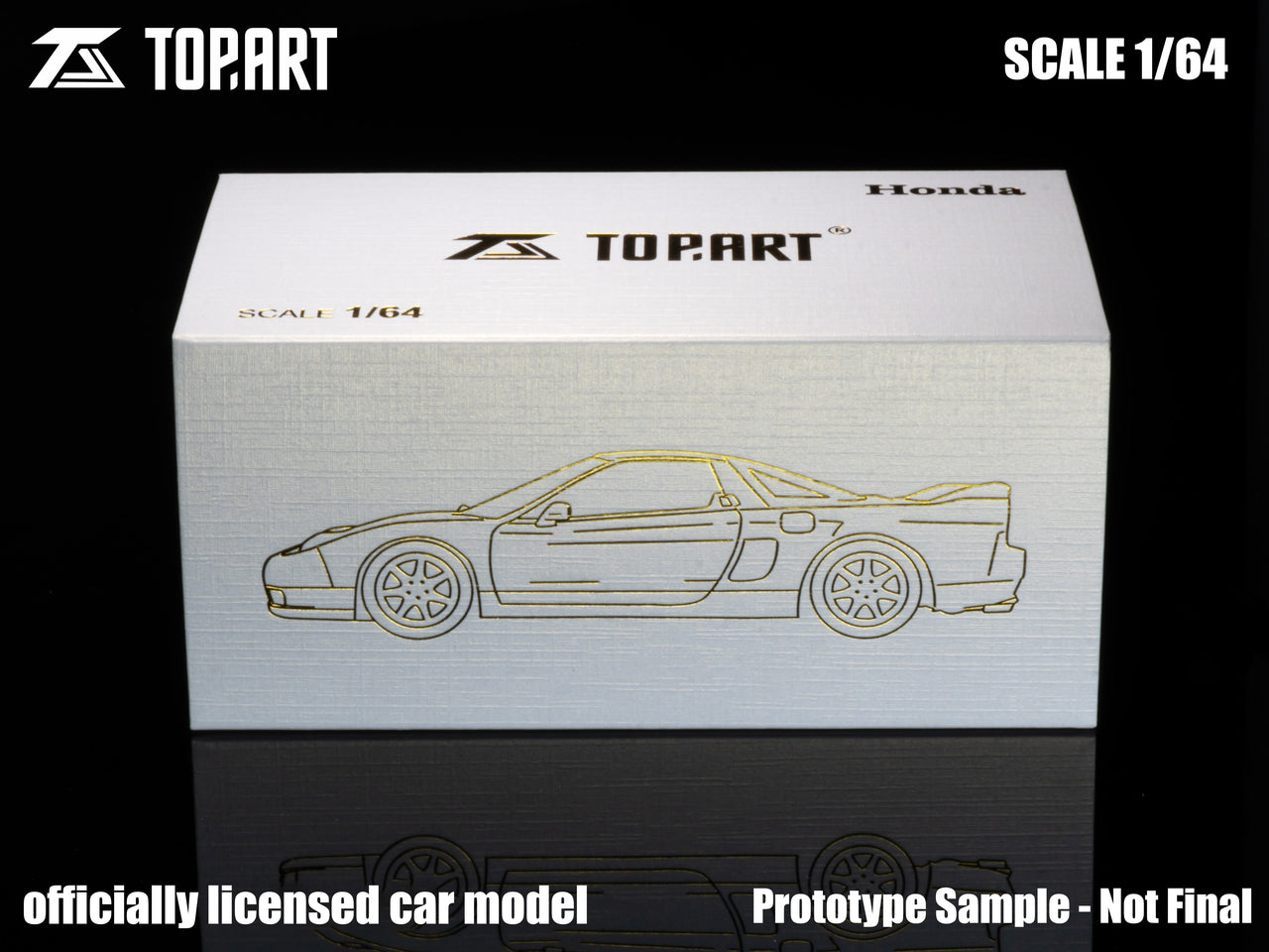 PRE-ORDER Top Art 1:64 Honda NSX-R NA1 1992-1995, Red