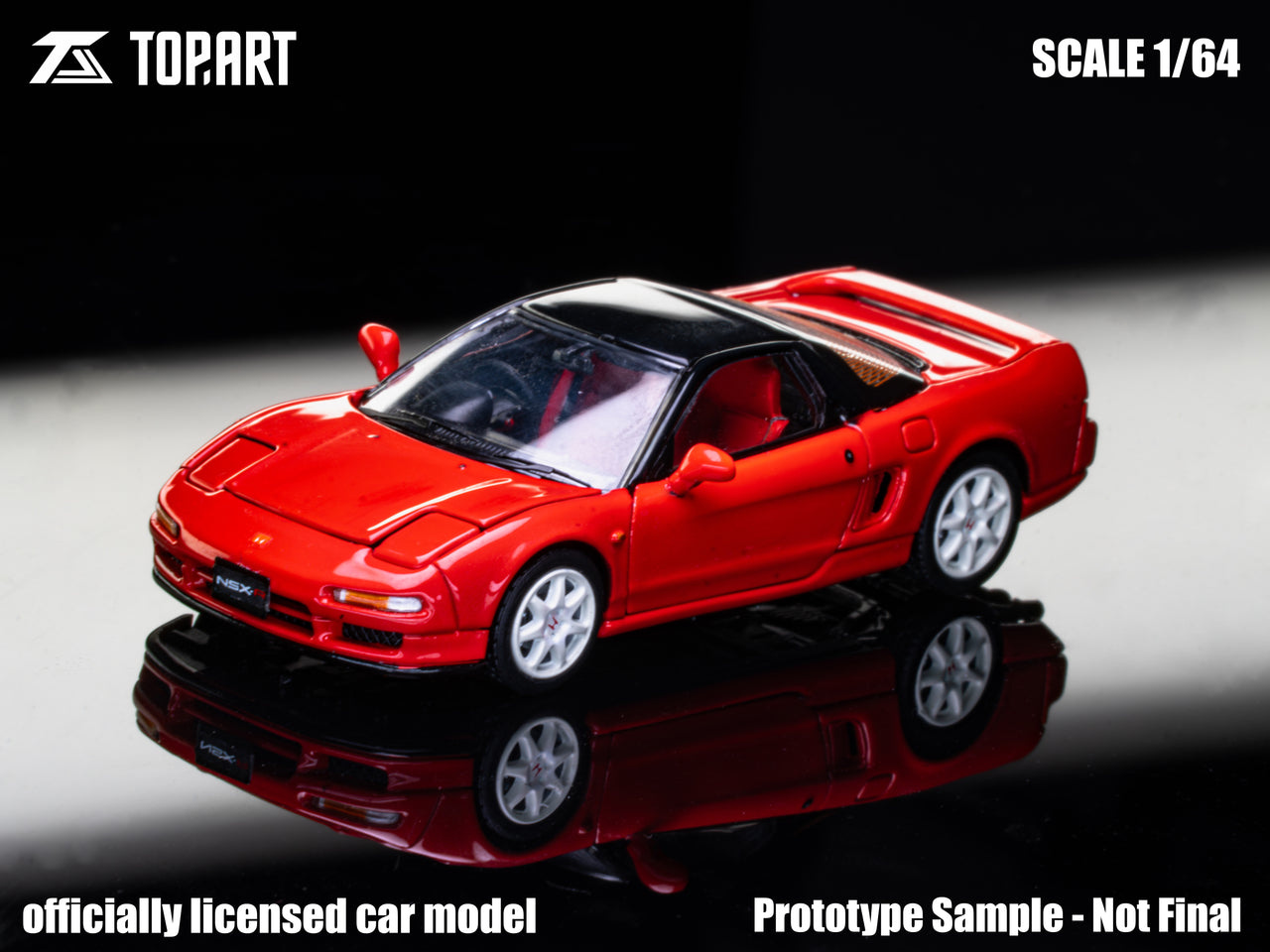 PRE-ORDER Top Art 1:64 Honda NSX-R NA1 1992-1995, Red