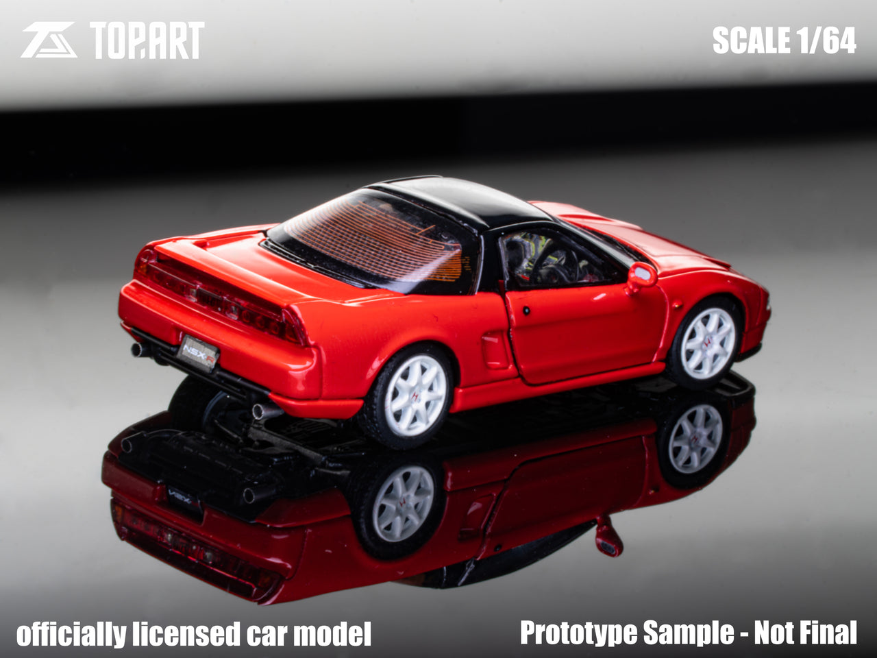 PRE-ORDER Top Art 1:64 Honda NSX-R NA1 1992-1995, Red