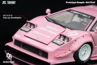 Thumbnail for PRE-ORDER Top Art 1:64 LBWK Countach Pink