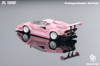 Thumbnail for PRE-ORDER Top Art 1:64 LBWK Countach Pink