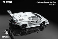 Thumbnail for PRE-ORDER Top Art 1:64 LBWK Countach White #41