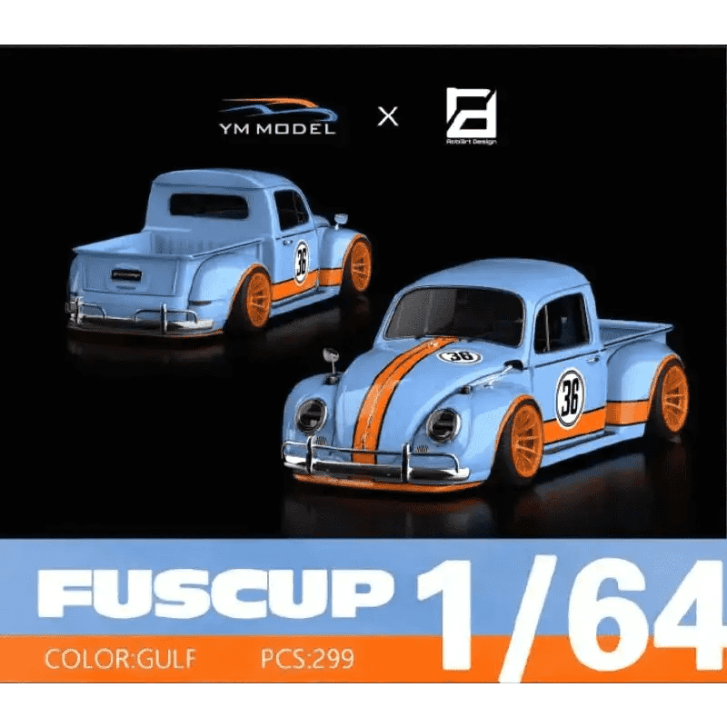 PRE-ORDER YM Model 1:64 RWB Fuscup GULF by Robert Design