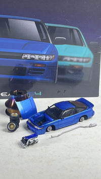 Thumbnail for Peako 1:64 NIssan Silvia S13 Sileighty TMCS Event Special w/ Accesorries