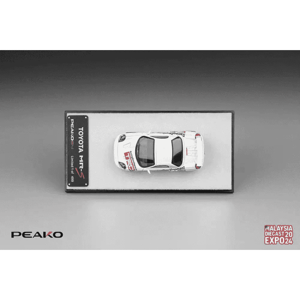 Peako 1:64 Toyota MRS TRD Malaysian Die Cast Expo 2024 Event Special