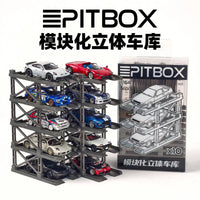 Thumbnail for Pit Box 1:64 10 Bay Parking Rack