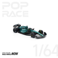 Thumbnail for Pop Race 1:64 Aston Martin AMR23 F1 - #14 F. ALONSO