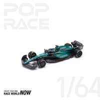 Thumbnail for Pop Race 1:64 Aston Martin AMR23 F1 - #14 F. ALONSO