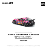 Thumbnail for Pop Race 1:64 Darwin Pro 66G WBK Supra A90 - 1087X LION DANCE