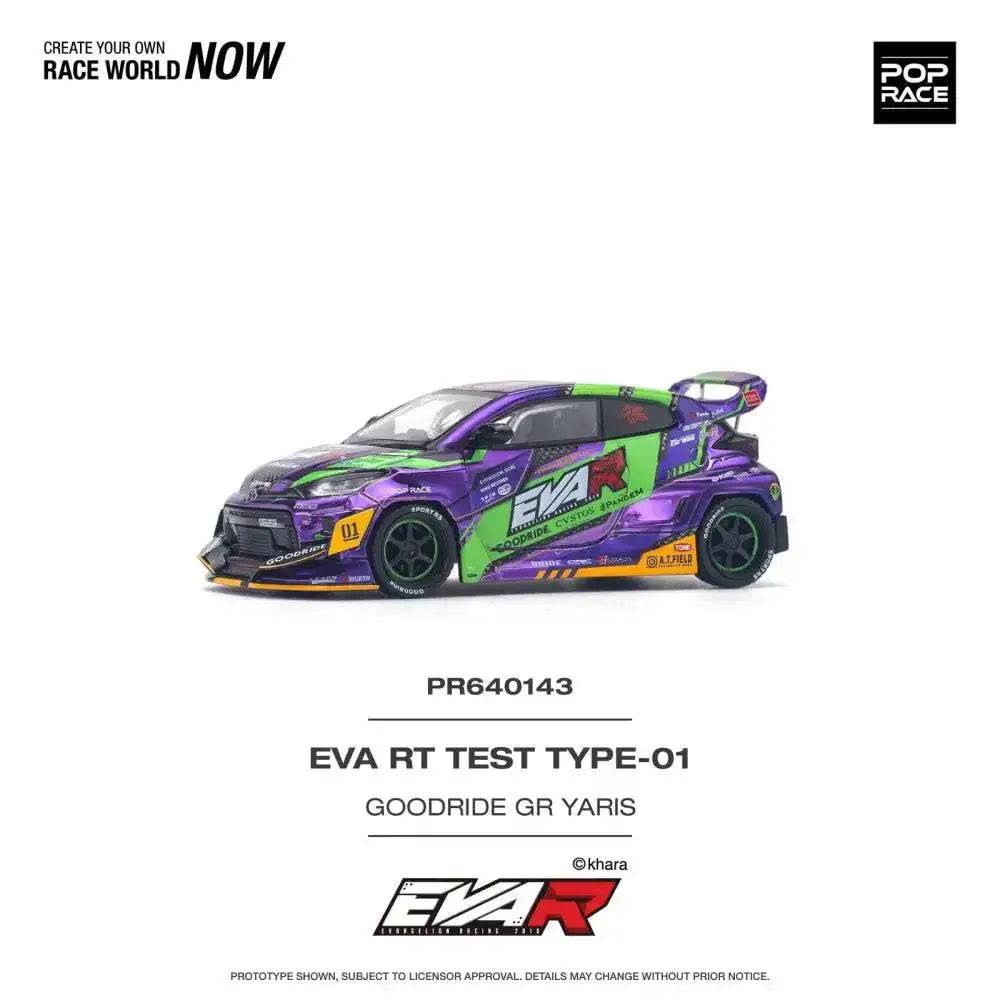 Pop Race 1:64 EVA RT Test Type-01 Goodride GR Yaris ACG EVENT MODEL