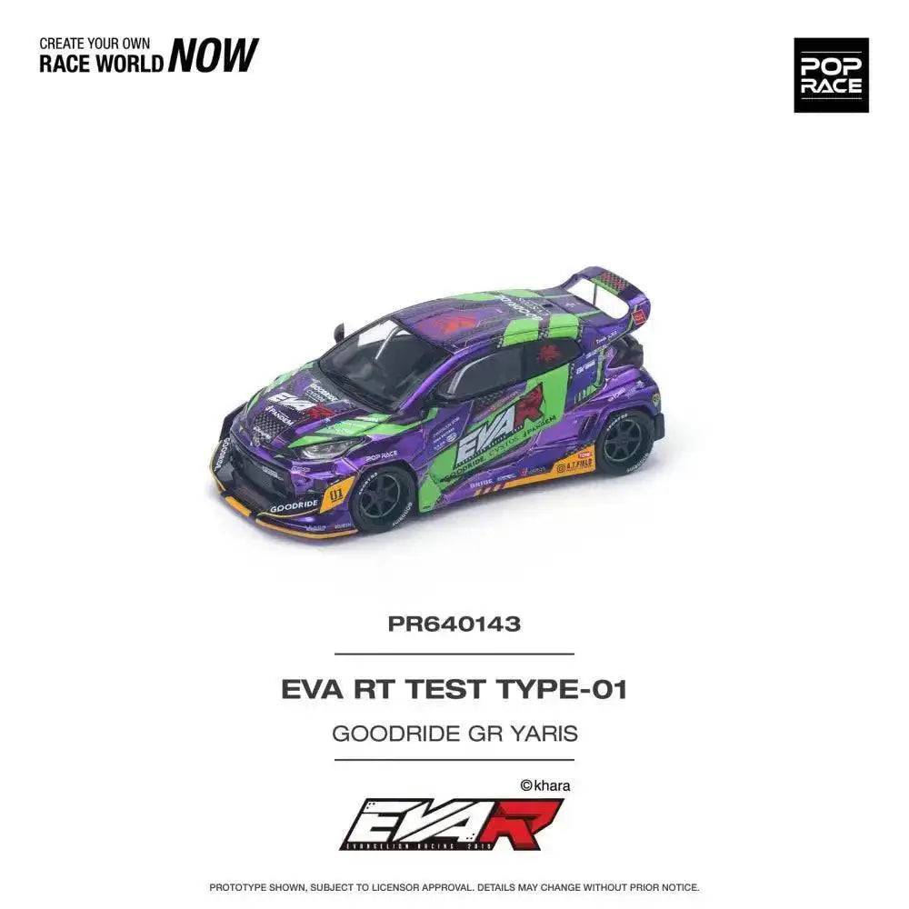 Pop Race 1:64 EVA RT Test Type-01 Goodride GR Yaris ACG EVENT MODEL