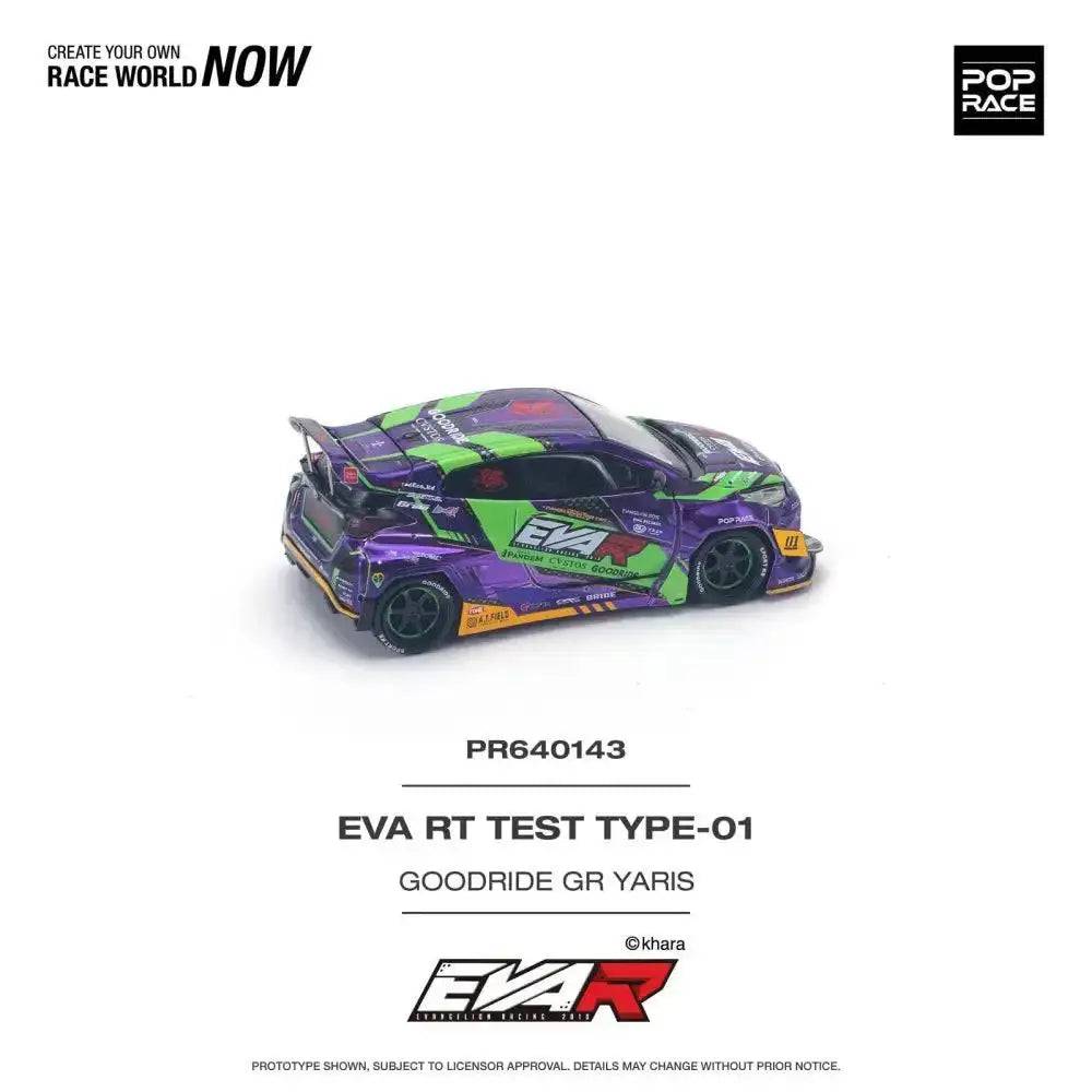 Pop Race 1:64 EVA RT Test Type-01 Goodride GR Yaris ACG EVENT MODEL