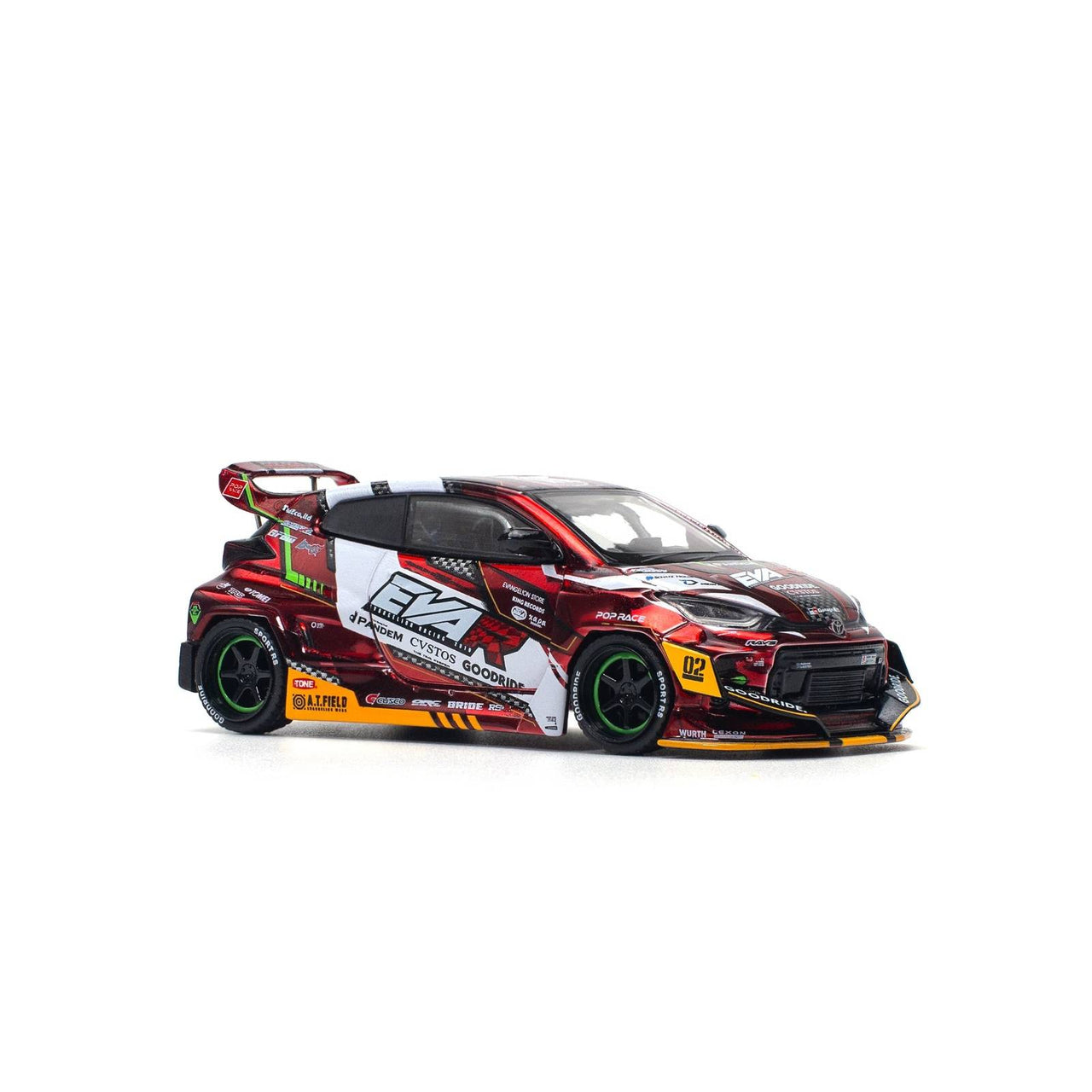 Pop Race 1:64 EVA RT Test Type-02 Goodride GR Yaris
