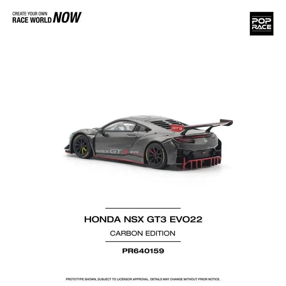 Pop Race 1:64 Honda NSX GT3 EVO22 EVA EVO22 Carbon Edition