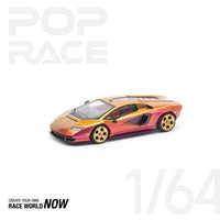 Thumbnail for Pop Race 1:64 Lamborghini Countach LP 800-4 - BLU HAL