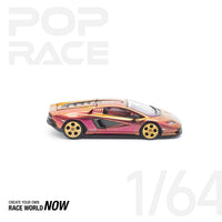 Thumbnail for Pop Race 1:64 Lamborghini Countach LP 800-4 - BLU HAL