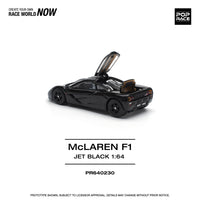 Thumbnail for Pop Race 1:64 McLaren F1 Jet Black