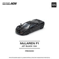 Thumbnail for Pop Race 1:64 McLaren F1 Jet Black