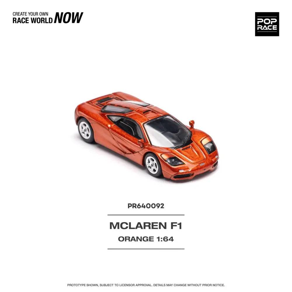 Pop Race 1:64 McLaren F1 Orange