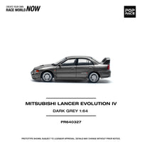 Thumbnail for Pop Race 1:64 Mitsubishi Lancer Evolution IV DARK GREY