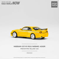 Thumbnail for Pop Race 1:64 Nissan GT-R Nismo 400R Prototype Yellow