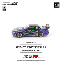 Thumbnail for Pop Race 1:64 Nissan PANDEM S13 EVA RT TEST TYPE-01
