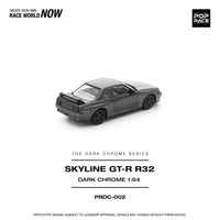 Thumbnail for Pop Race 1:64 Nissan R32 GTR DARK CHROME